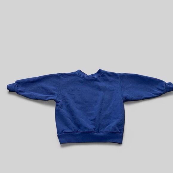 Vtg Baby B'Gosh Blue Teddy Bear FRIEND OF THE MOUNTAINS AND TREES Sweatshirt 18M - Picture 5 of 5